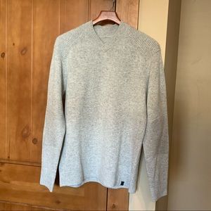 Men’s Kit and Ace Grey Cashmere Sweater Large